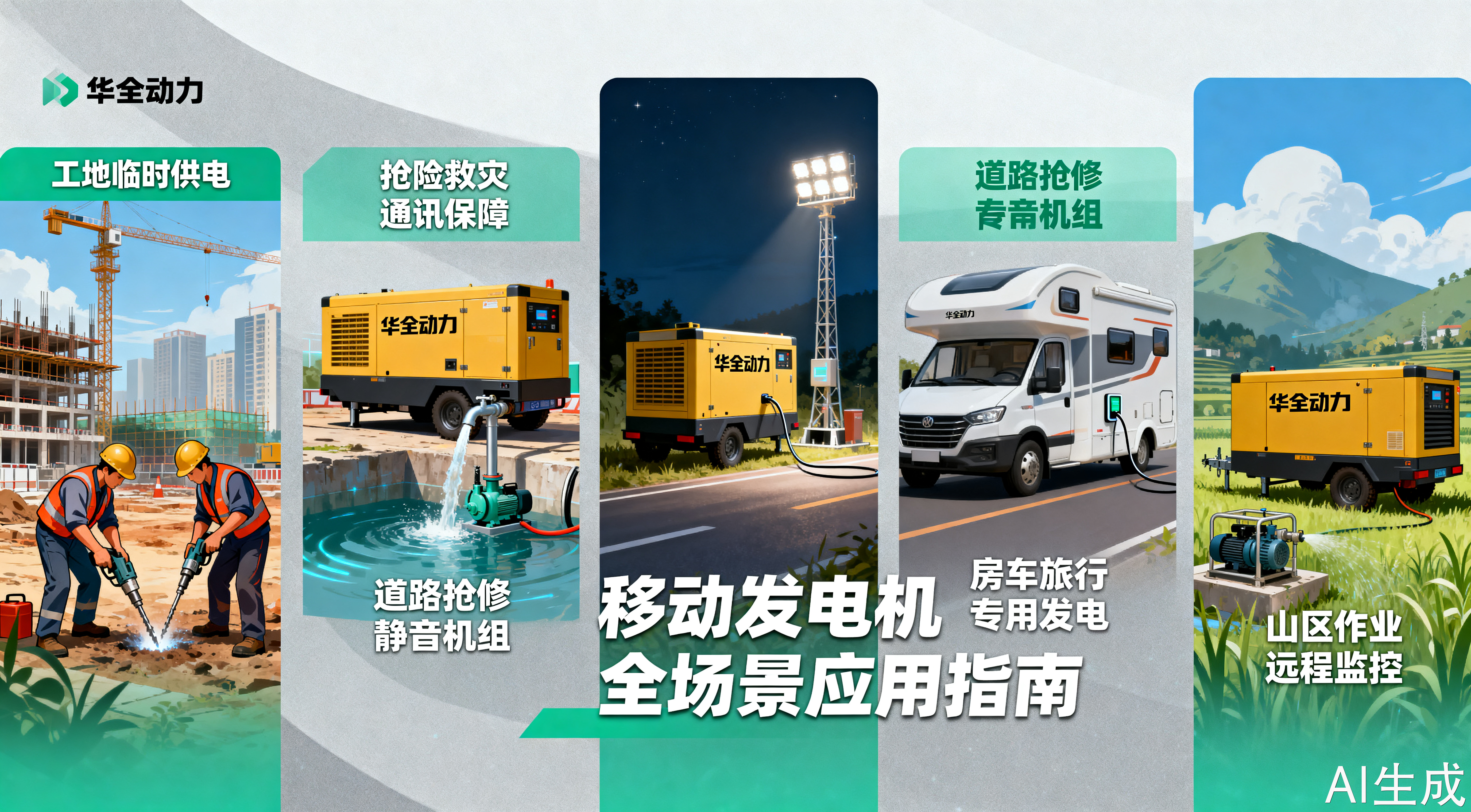 手把手，移动发电机场景使用全攻略